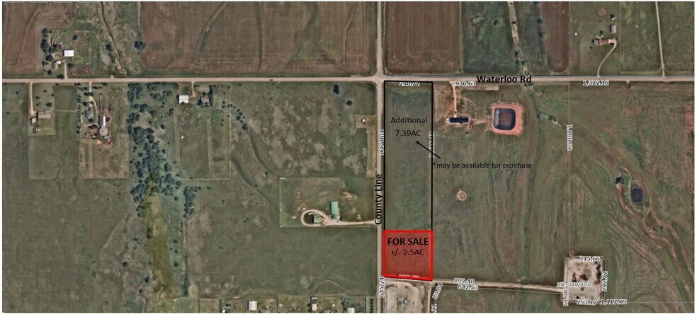 Primary Photo Of Waterloo rd @ County Line Rd, Edmond Land For Sale