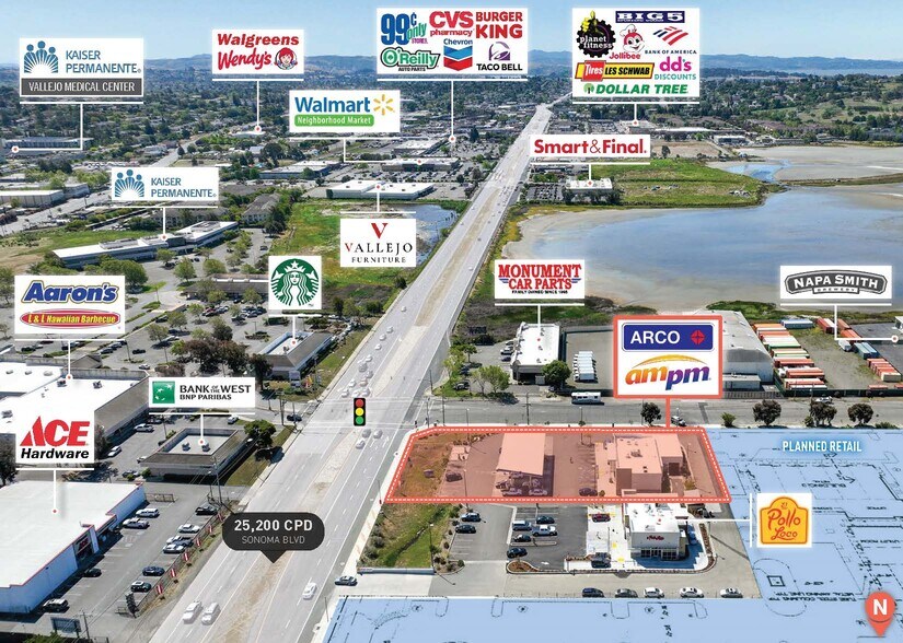 More Photos Of 4301 Sonoma Blvd, Vallejo Convenience Store For Sale