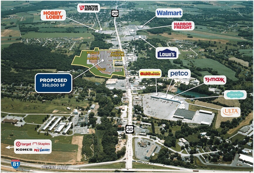 Primary Photo Of 1421 Lincoln Way E, Chambersburg Land For Sale