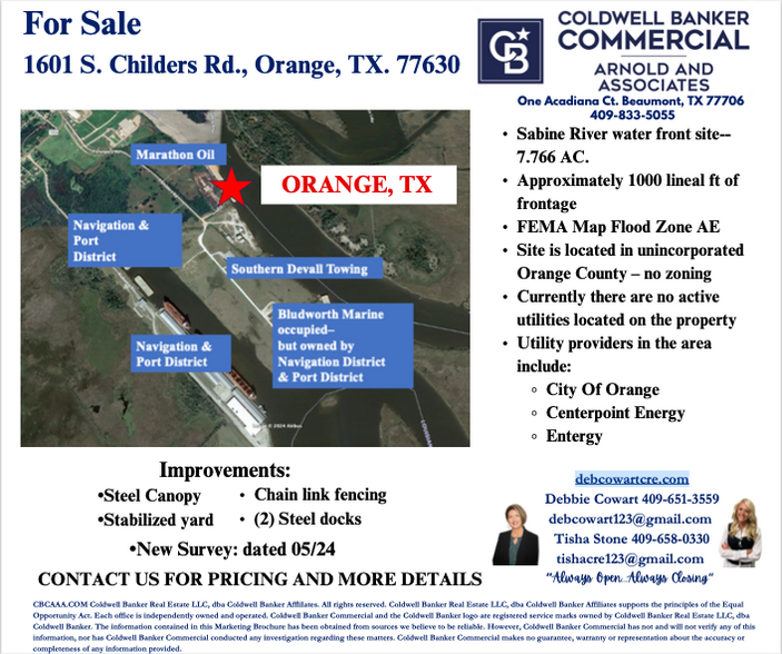 Primary Photo Of 1601 S Childers Rd, Orange Land For Sale