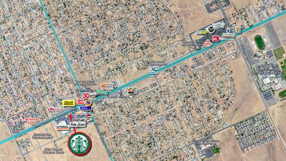 More Photos Of 20781 Bear Valley Rd, Apple Valley Fast Food For Sale