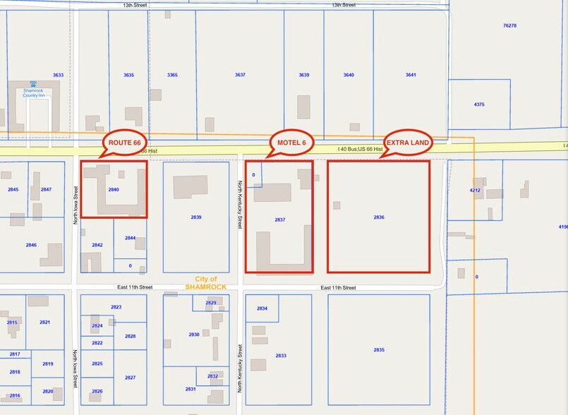 More Photos Of 1006 E 12th St, Shamrock Hotel For Sale