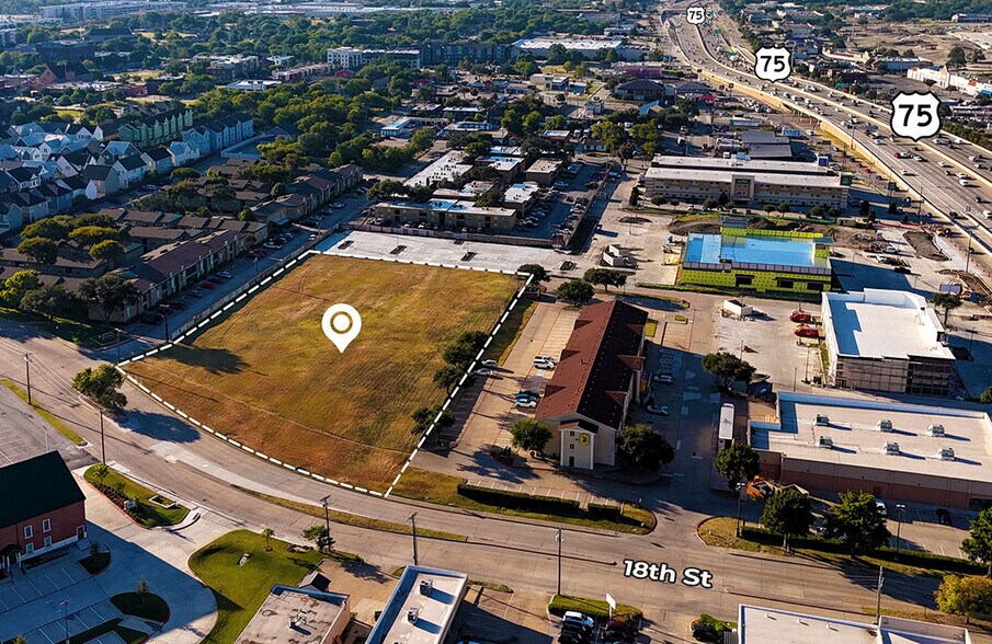 Primary Photo Of SEQ US 75 & 18th St, Plano Land For Sale