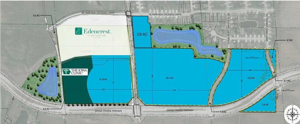 More Photos Of Grand Praire Pky & Westown Pky, Waukee Land For Sale