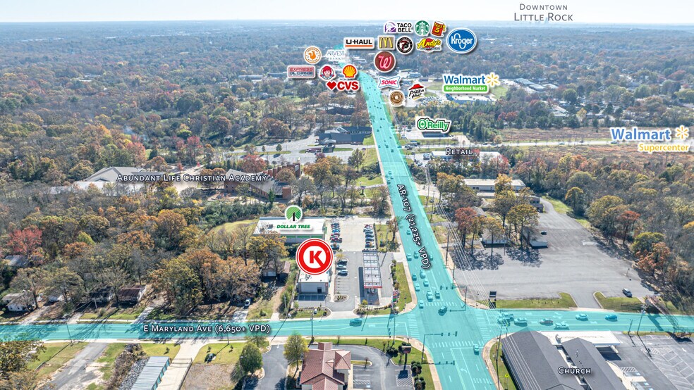 More Photos Of 9324 AR-107, Sherwood Convenience Store For Sale