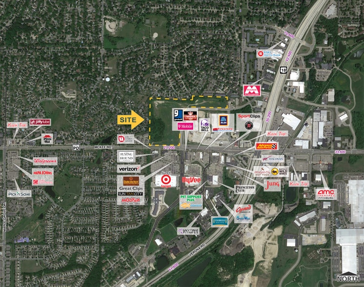 More Photos Of NWC McKee Rd & Fitchrona Rd, Fitchburg Land For Sale