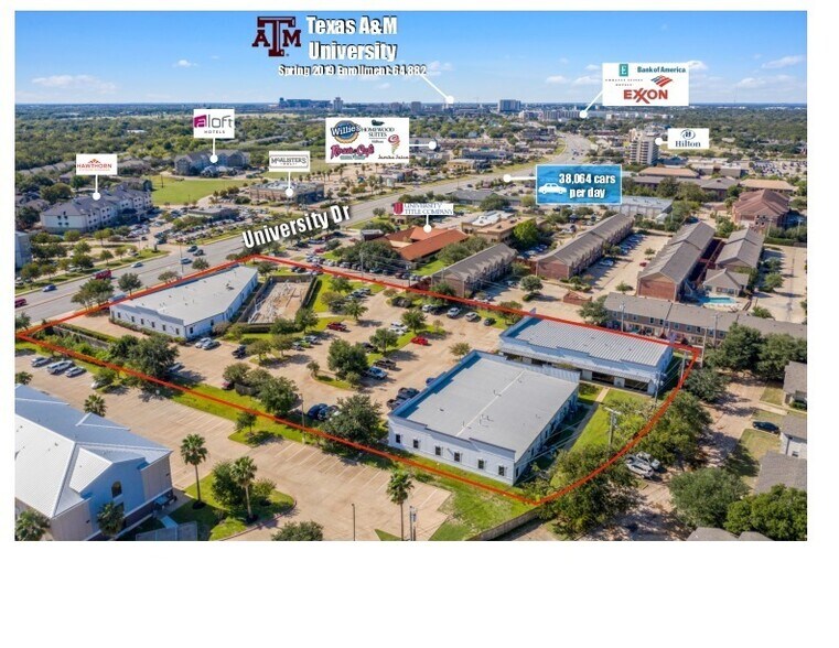 More Photos Of 1101-1105 University Dr E, College Station Medical For Lease