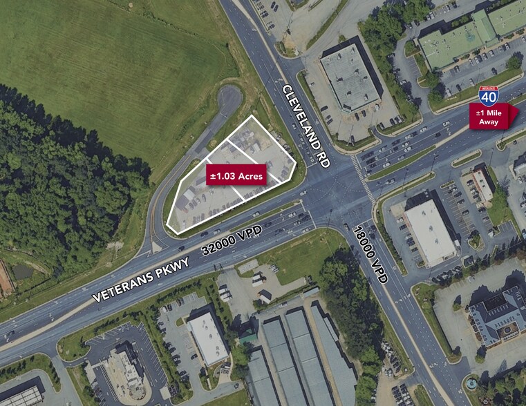 Primary Photo Of 5770 Veterans Pky, Garner Land For Lease
