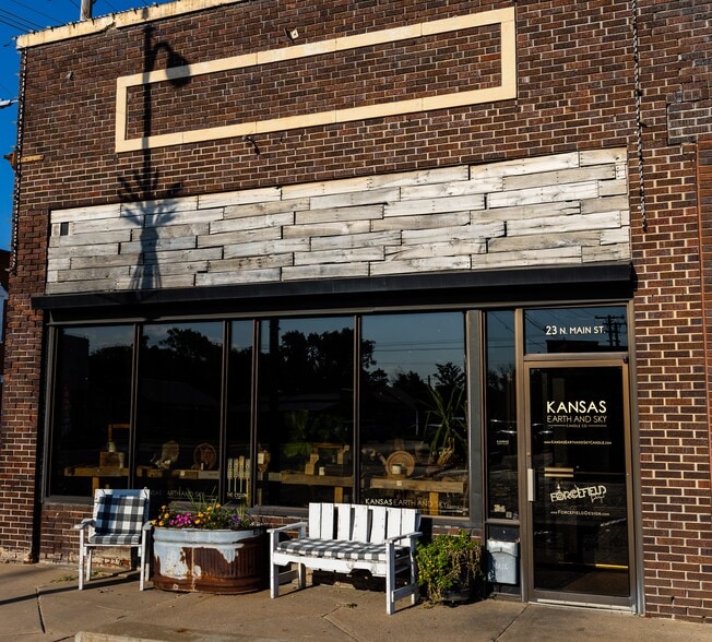 Primary Photo Of 23 N Main St, Ellinwood Storefront For Sale