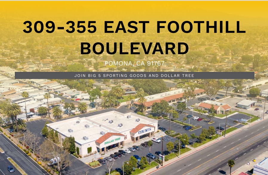 More Photos Of 305-355 E Foothill Blvd, Pomona Unknown For Lease