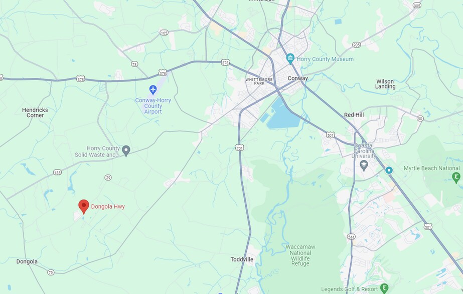 More Photos Of Dongola Highway, Conway Land For Sale