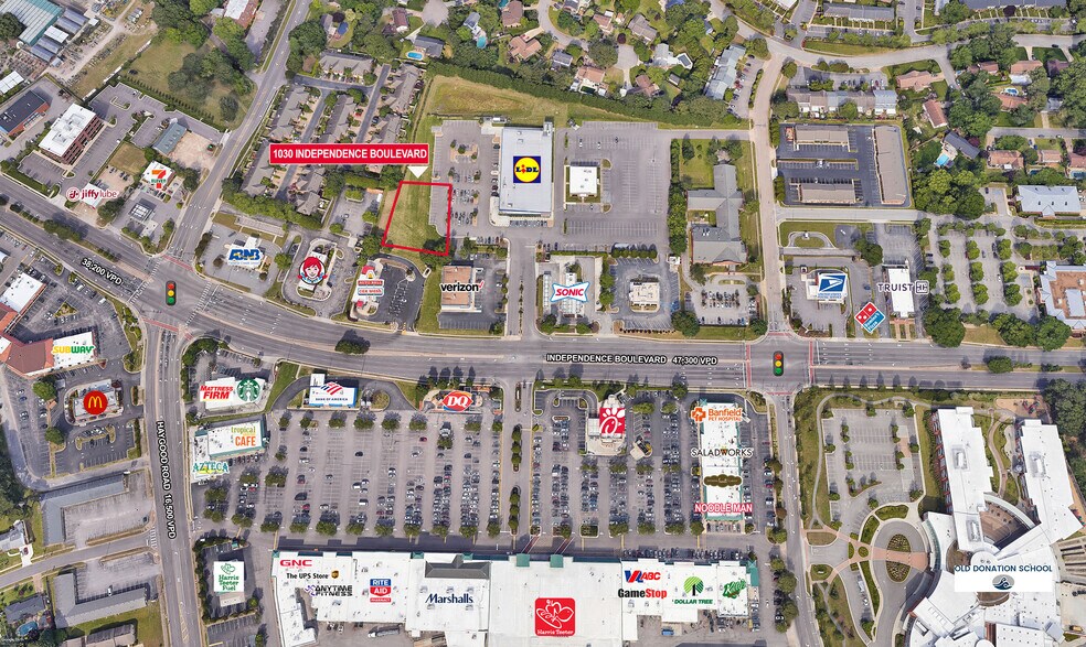 Primary Photo Of 1030 Independence Blvd, Virginia Beach Land For Lease