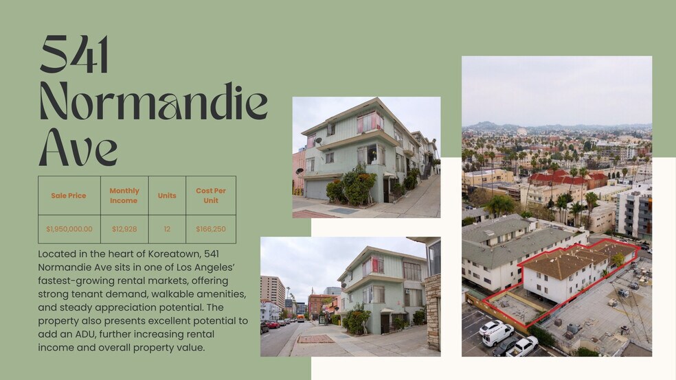 More Photos Of ,  Multifamily For Sale