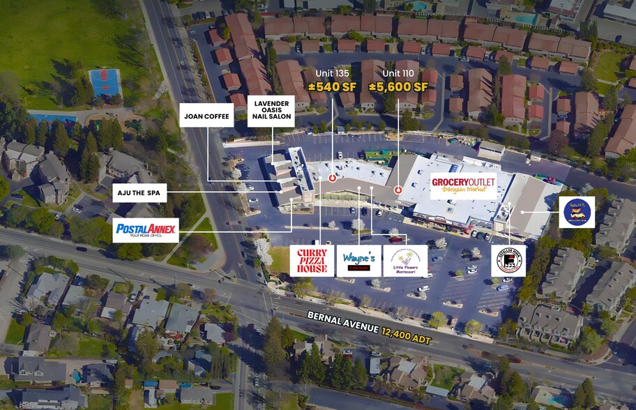 Primary Photo Of 3500-3550 Bernal Ave, Pleasanton Freestanding For Lease