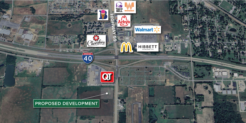 More Photos Of 1 Highway 59 Hwy, Sallisaw Freestanding For Lease