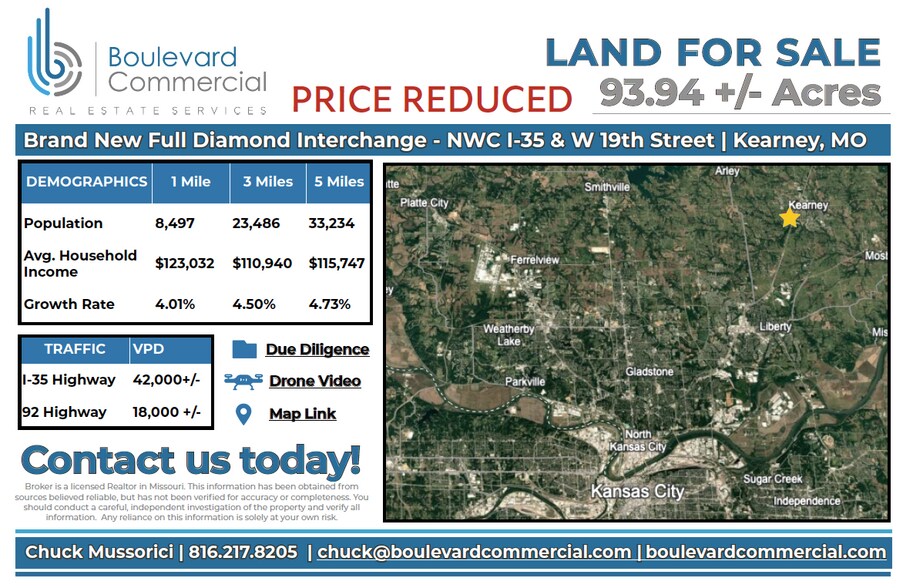 More Photos Of NWC 1-35 @ 144th St, Kearney Land For Sale