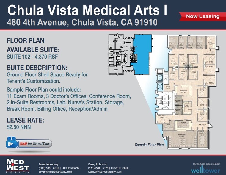More Photos Of 480 4th Ave, Chula Vista Medical For Lease
