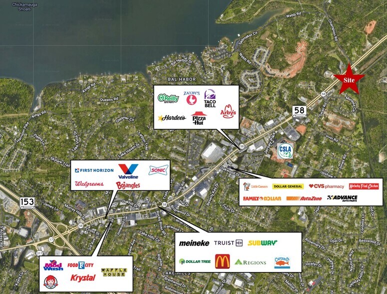 More Photos Of 5120 Tennessee 58, Chattanooga, TN 37416, USA, Chattanooga Land For Sale