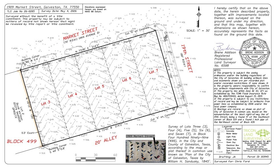 More Photos Of 1909 Market st, Galveston Land For Sale