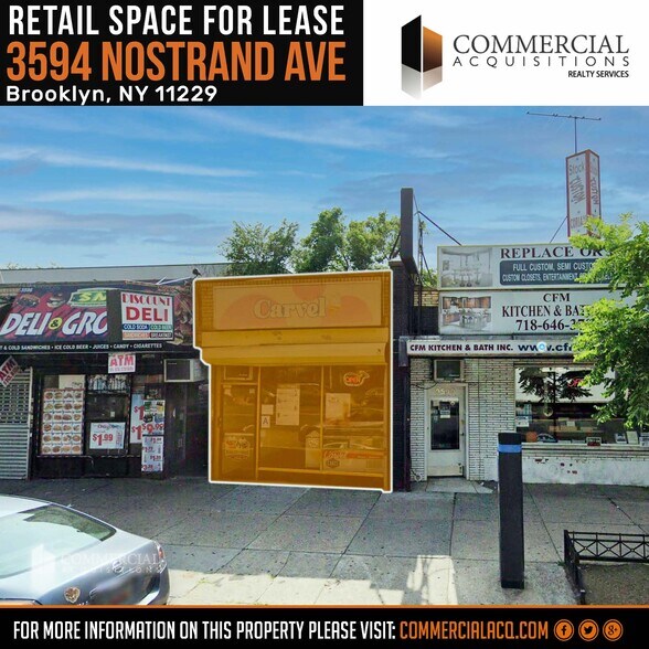 Primary Photo Of 3594 Nostrand Ave, Brooklyn Storefront For Lease