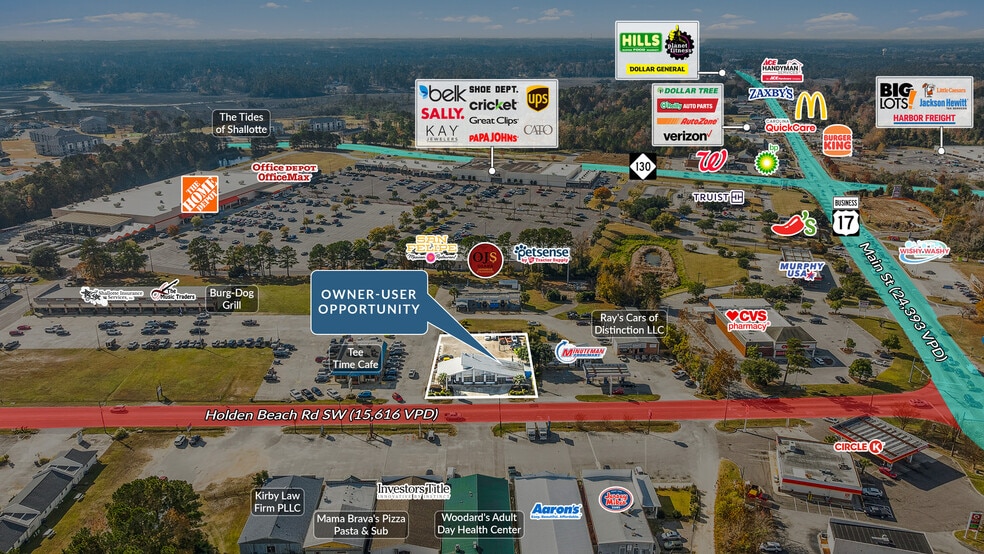 More Photos Of 120 Holden Beach Rd, Shallotte Auto Repair For Sale