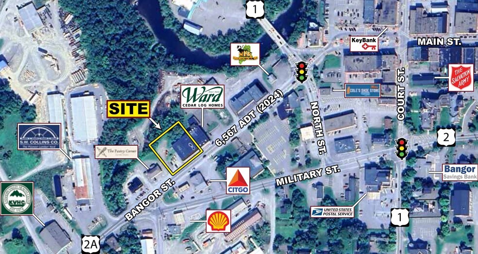 More Photos Of 41 Bangor St, Houlton Freestanding For Lease