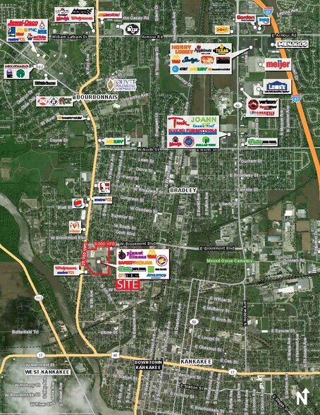 More Photos Of 1200 N Kennedy Dr, Kankakee General Retail For Lease