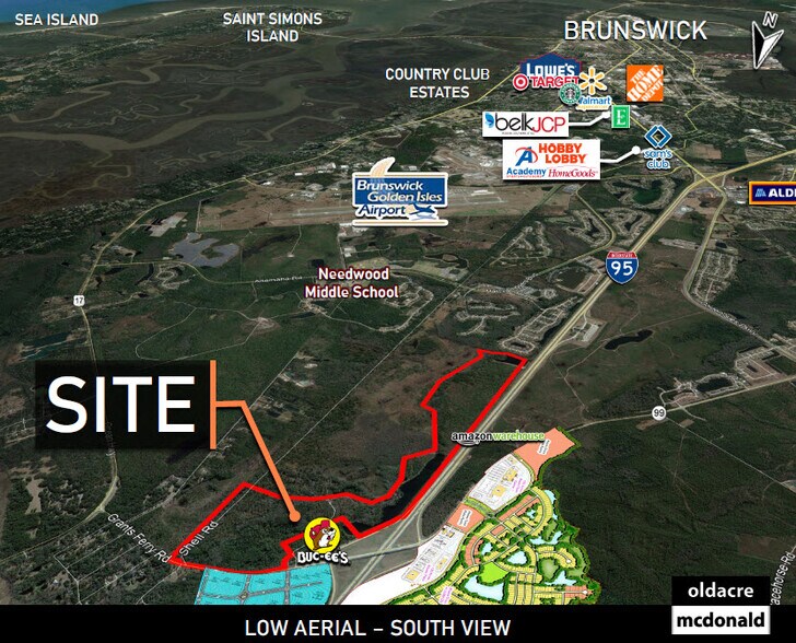 More Photos Of Bucee's Blvd. at I-95 Exit 42, Brunswick Land For Sale