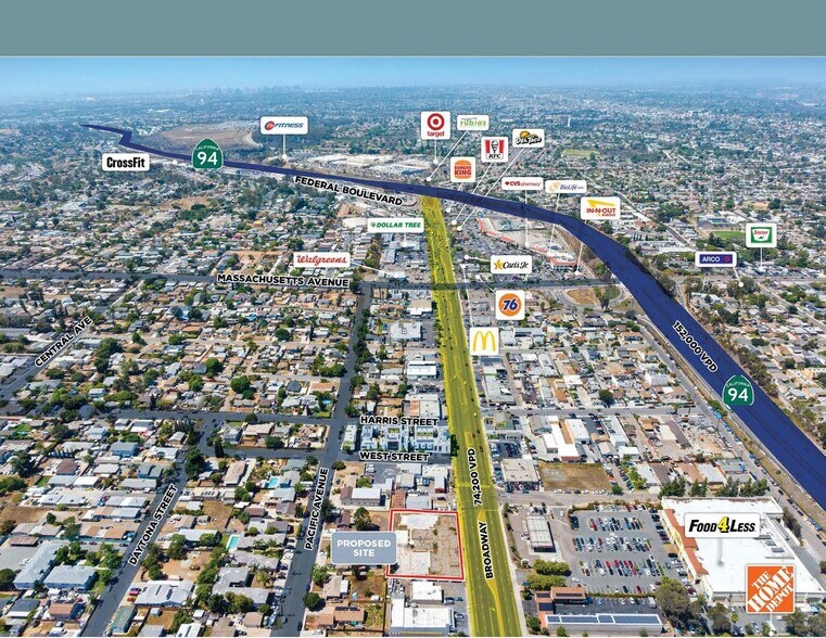 More Photos Of 7431-7455 Broadway, Lemon Grove Land For Sale