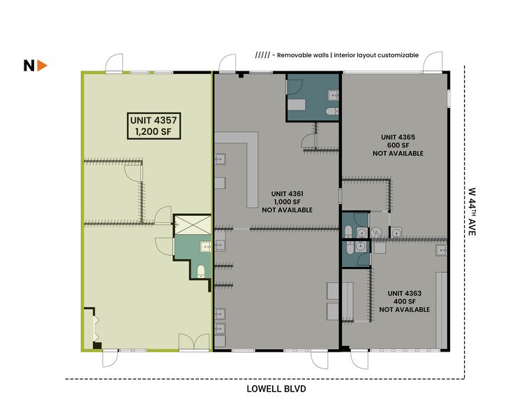 More Photos Of 4357-4365 Lowell Blvd, Denver Storefront For Lease