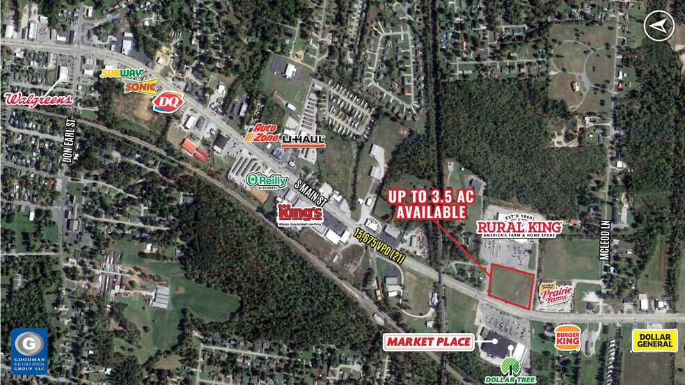 More Photos Of 1650 S Main St, Madisonville Land For Lease