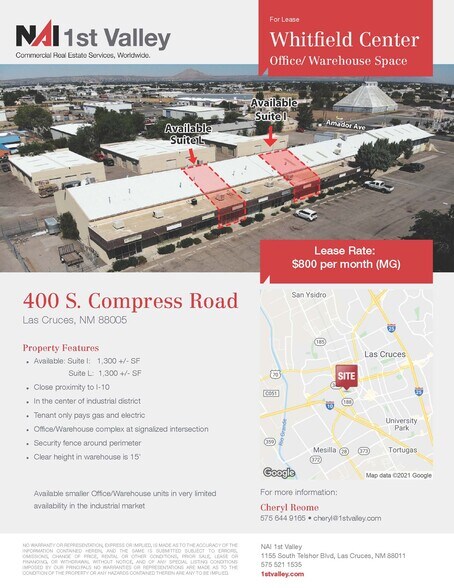 More Photos Of 400 S Compress Rd, Las Cruces Service For Lease