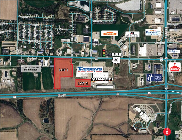 Primary Photo Of 602 Iowa Ave, Marshalltown Land For Sale