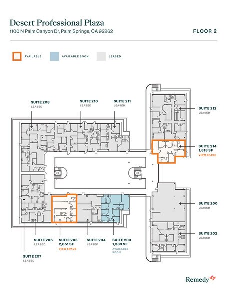 More Photos Of 1100 N Palm Canyon Dr, Palm Springs Medical For Lease