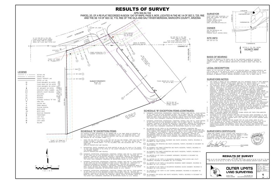 More Photos Of 1234 Pecos Road Rd, Gilbert Land For Sale