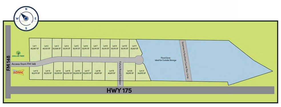 More Photos Of Fm 148 & US 175, Crandall Land For Sale