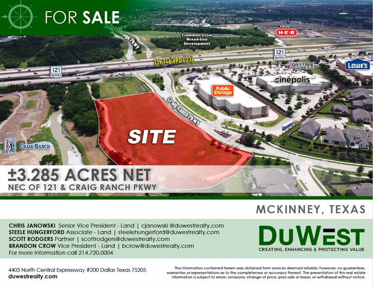 Primary Photo Of State Highway 121, McKinney Land For Sale