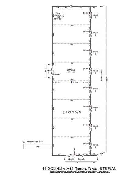 More Photos Of 8110 Old Hwy 81, Temple Unknown For Lease