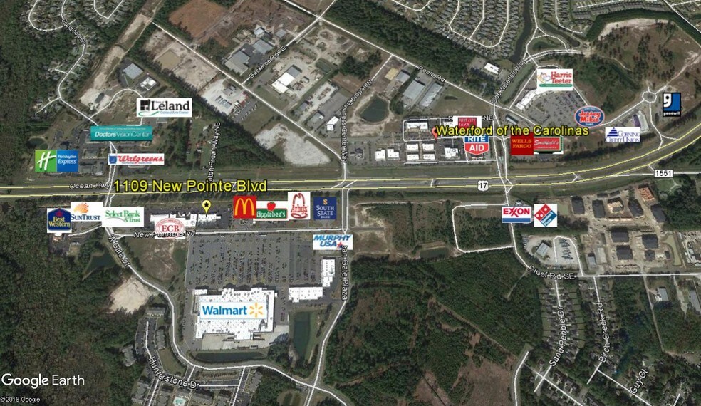 More Photos Of 1109 New Pointe Blvd, Leland Freestanding For Lease