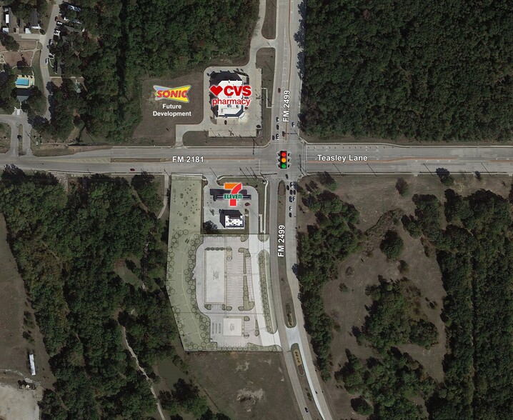 Primary Photo Of FM 2181 & FM 2499 @ Old Alton Rd, Denton Land For Lease