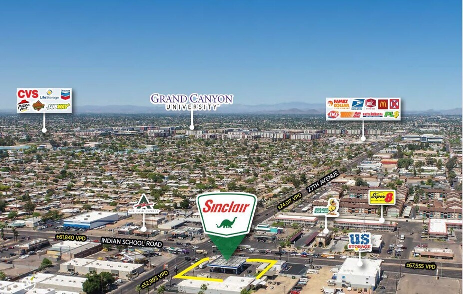 More Photos Of 2649 W Indian School Rd, Phoenix Service Station For Sale