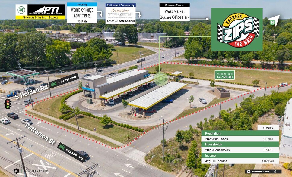 More Photos Of 2806 Patterson St, Greensboro Carwash For Sale