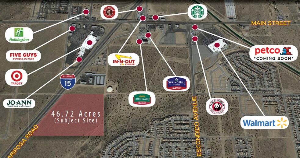 More Photos Of 46.72-Acres Mariposa Rd, Hesperia Land For Sale