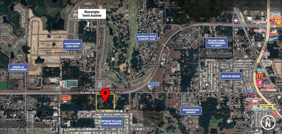 More Photos Of 36750 Eiland Blvd, Zephyrhills Land For Sale