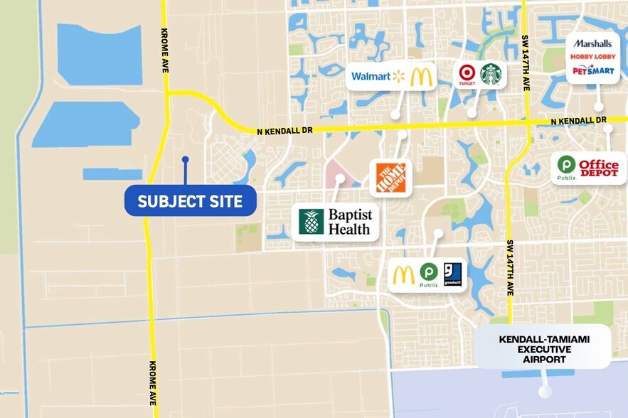 More Photos Of Krome Ave & SW 172nd ave, Miami Land For Lease