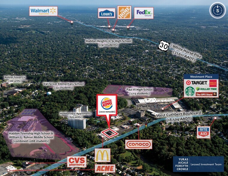 More Photos Of 568 W Cuthbert Blvd, Haddon Township General Retail For Sale