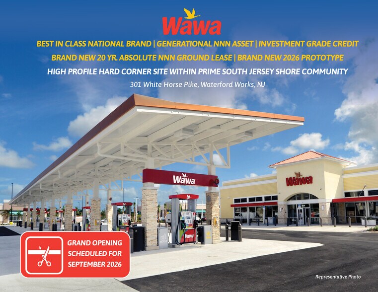 Primary Photo Of 301 Old White Horse Pike, Waterford Works General Retail For Sale