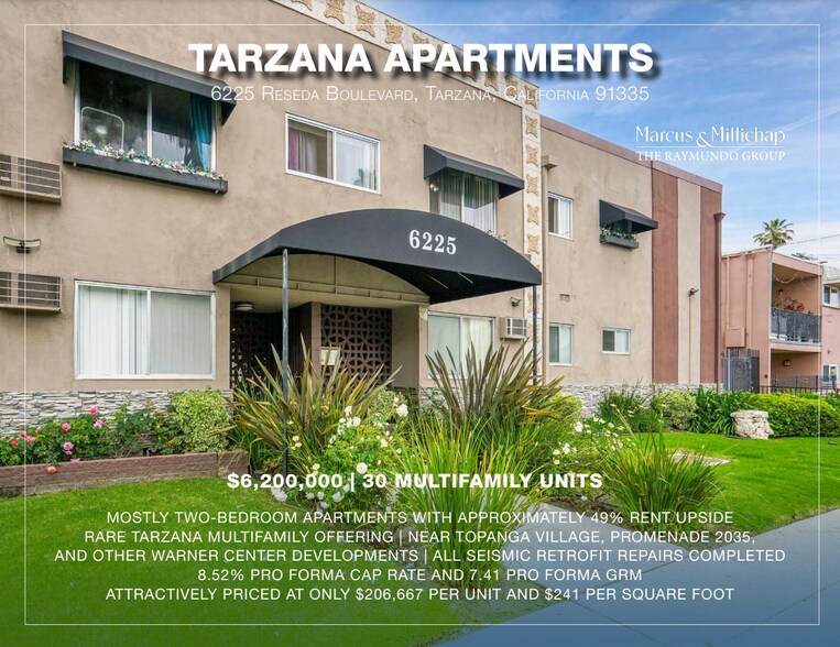 Primary Photo Of 6225 Reseda Blvd, Tarzana Apartments For Sale