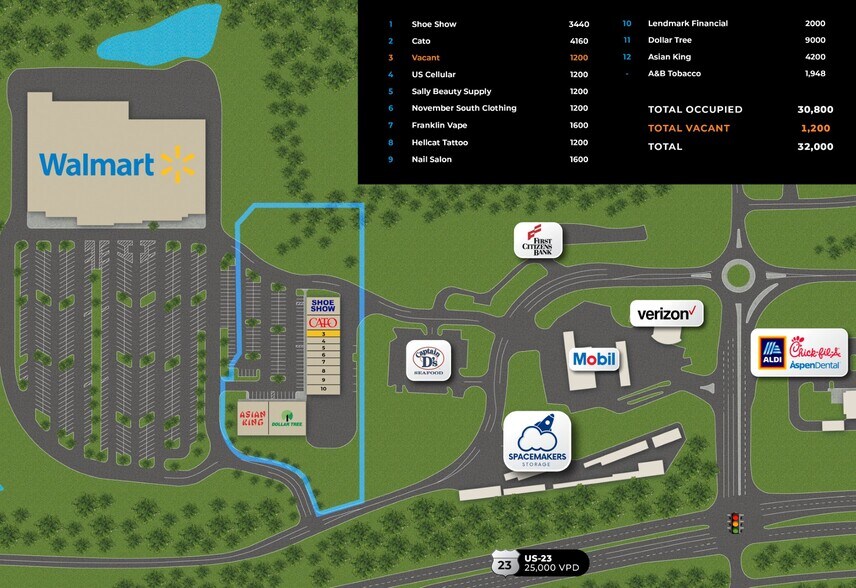 More Photos Of 109-143 Commons Dr, Franklin General Retail For Lease