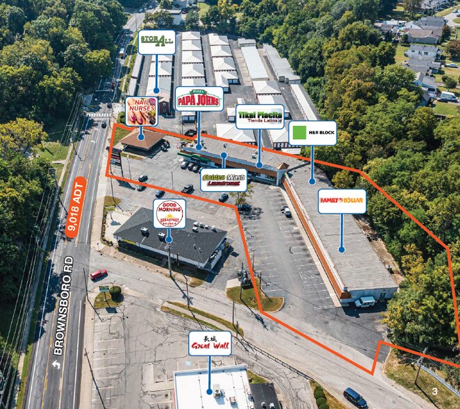 Primary Photo Of 1961 Brownsboro Rd, Louisville Storefront For Sale